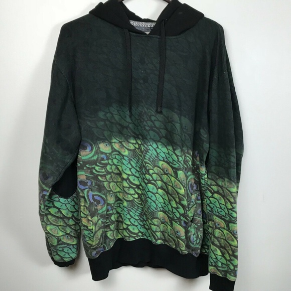 Rich Wierdo RCHWRDO Pop Culture Peacock Mens XL Ta - Picture 1 of 6